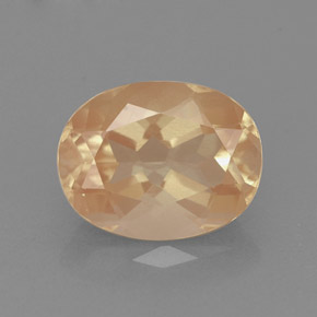 1,77 ctw natürlicher roter Andesin-Labradorit, Oval Schliff, VVS