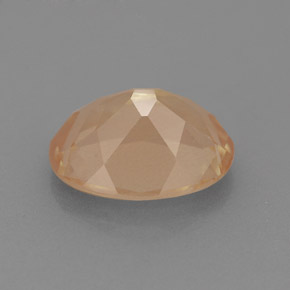 1,77 ctw natürlicher roter Andesin-Labradorit, Oval Schliff, VVS