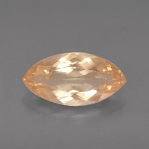 1,60 ctw natürlicher orangefarbener Andesin-Labradorit, Marquise, VS