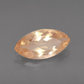 1,60 ctw natürlicher orangefarbener Andesin-Labradorit, Marquise, VS