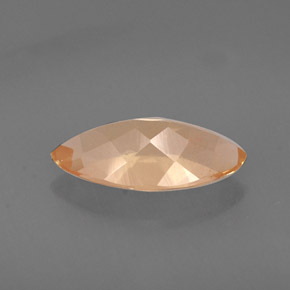 1,60 ctw natürlicher orangefarbener Andesin-Labradorit, Marquise, VS