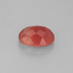 1,40 ctw natürlicher roter Andesin-Labradorit, Oval Schliff, VS