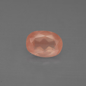 0,97 ctw natürlicher roter Andesin-Labradorit, Oval Schliff, VS