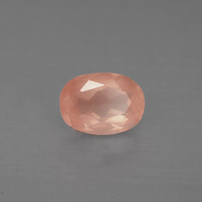 0,97 ctw natürlicher roter Andesin-Labradorit, Oval Schliff, VS