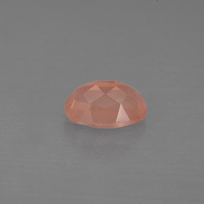 0,97 ctw natürlicher roter Andesin-Labradorit, Oval Schliff, VS
