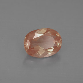 1,23 ctw natürlicher roter Andesin-Labradorit, Oval Schliff, VS