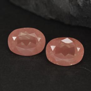 3,02 ct natürliche roter Andesin-Labradorit-Edelsteine, Oval Schliff, VVS-VS