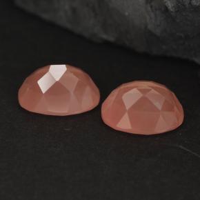 3,02 ct natürliche roter Andesin-Labradorit-Edelsteine, Oval Schliff, VVS-VS