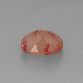 9,17 ctw natürlicher Honig-rot Andesin-Labradorit, Transparent, Transparent / Lichtdurchlässig