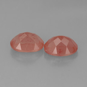  ct natürliche Honig-rot Andesin-Labradorit-Edelsteine, Oval Schliff, Lichtdurchlässig