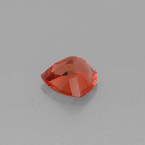 0,97 ctw natürlicher orangefarbener Andesin-Labradorit, Trillion, VVS-VS
