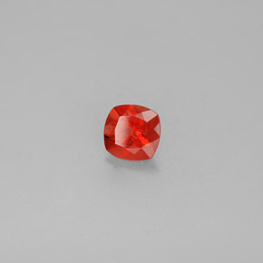 9,17 ctw natürlicher Honig-orange Andesin-Labradorit, Kissenschliff, VS