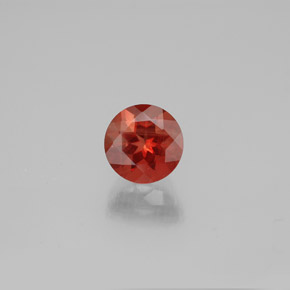 9,17 ctw natürlicher Honig-orange Andesin-Labradorit, Rund Schliff, VVS-VS