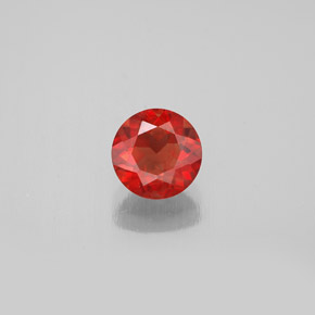 9,17 ctw natürlicher Honig-orange Andesin-Labradorit, Rund Schliff, VS