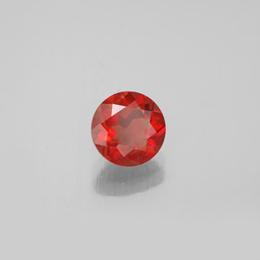 9,17 ctw natürlicher Honig-orange Andesin-Labradorit, Rund Schliff, VS