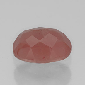 1,50 ctw natürlicher roter Andesin-Labradorit, Transparent, Transparent / Lichtdurchlässig