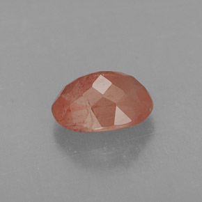 9,17 ctw natürlicher Honig-rot Andesin-Labradorit, Transparent, Transparent / Lichtdurchlässig