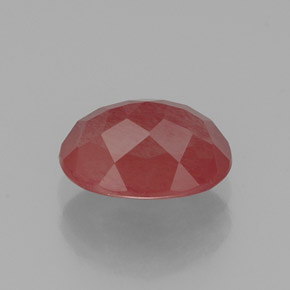 1,20 ctw natürlicher roter Andesin-Labradorit, Transparent, Transparent / Lichtdurchlässig