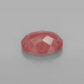 1,19 ctw natürlicher roter Andesin-Labradorit, Transparent, Transparent / Lichtdurchlässig