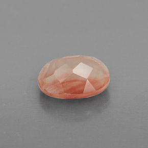 9,17 ctw natürlicher Honig-rot Andesin-Labradorit, Transparent, Transparent / Lichtdurchlässig