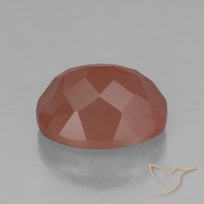 9,17 ctw natürlicher Blush Rot Andesin-Labradorit, Oval, Transparent / Lichtdurchlässig