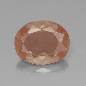 9,17 ctw natürlicher Honig-orange Andesin-Labradorit, Oval Schliff, Transparent