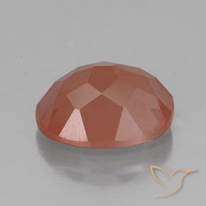9,17 ctw natürlicher Mittelrot Andesin-Labradorit, Oval, Transparent / Lichtdurchlässig