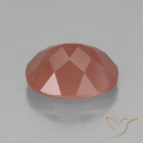 9,17 ctw natürlicher Mittelrot Andesin-Labradorit, Oval, Lichtdurchlässig