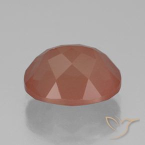 9,17 ctw natürlicher Mittelrot Andesin-Labradorit, Oval, Lichtdurchlässig