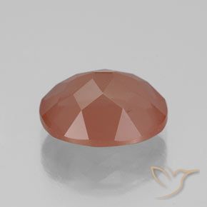9,17 ctw natürlicher Mittelrot Andesin-Labradorit, Oval, Transparent