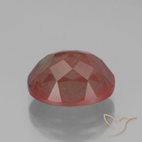 9,17 ctw natürlicher Mittelrot Andesin-Labradorit, Oval, Transparent / Lichtdurchlässig