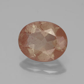 9,17 ctw natürlicher Honig-orange Andesin-Labradorit, Transparent, Transparent / Lichtdurchlässig