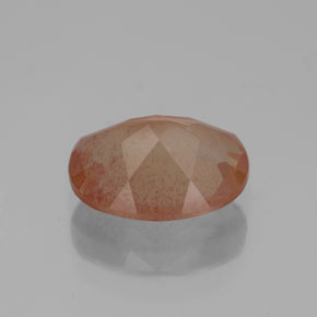 9,17 ctw natürlicher Honig-orange Andesin-Labradorit, Transparent, Transparent / Lichtdurchlässig