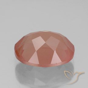 9,17 ctw natürlicher Mittelrot Andesin-Labradorit, Oval, Transparent / Lichtdurchlässig