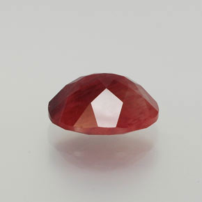 9,17 ctw natürlicher Honig-rot Andesin-Labradorit, Oval Schliff, Lichtdurchlässig