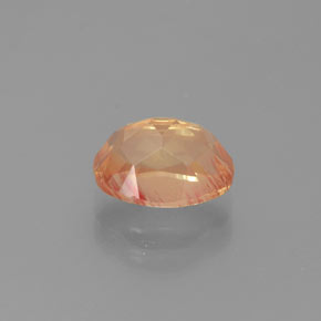 9,17 ctw natürlicher Honig-orange Andesin-Labradorit, Oval Schliff, Transparent