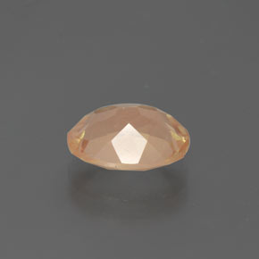 2,24 ctw natürlicher goldener Andesin-Labradorit, Oval Schliff, Transparent