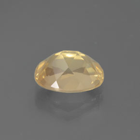2,58 ctw natürlicher goldener Andesin-Labradorit, Oval Schliff, Transparent