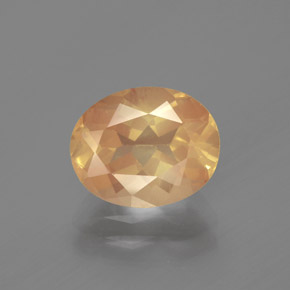 9,17 ctw natürlicher champagnerfarbend Andesin-Labradorit, Oval Schliff, Transparent