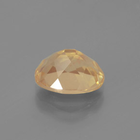 9,17 ctw natürlicher champagnerfarbend Andesin-Labradorit, Oval Schliff, Transparent