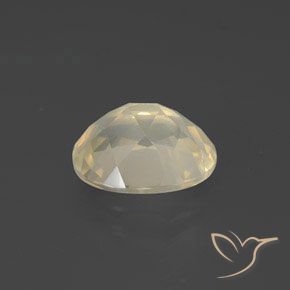 9,17 ctw natürlicher Creme Andesin-Labradorit, Oval, Transparent