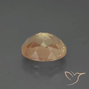 9,17 ctw natürlicher Orange-Golden Andesin-Labradorit, Oval, Transparent