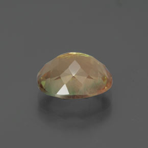 2,98 ctw natürlicher gelber Andesin-Labradorit, Oval Schliff, Transparent