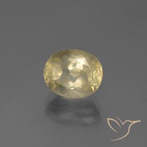 9,17 ctw natürlicher Hell Gold Andesin-Labradorit, Oval, Transparent