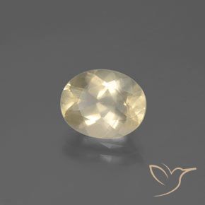 9,17 ctw natürlicher Hell Gold Andesin-Labradorit, Oval, Transparent