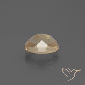 9,17 ctw natürlicher Helles Pfirsichgold Andesin-Labradorit, Oval, Transparent