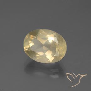 9,17 ctw natürlicher Creme Andesin-Labradorit, Oval, Transparent