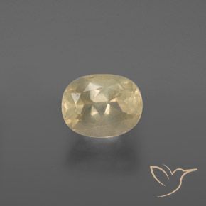 2.01ct Natürlicher hellgelb Andesin-Labradorit, Oval, Transparent