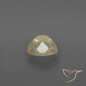 9,17 ctw natürlicher hellgelb Andesin-Labradorit, Oval, Transparent