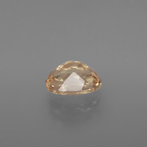 9,17 ctw natürlicher Honig-orange Andesin-Labradorit, Oval Schliff, Transparent